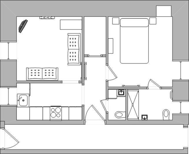 One Bedroom Flat, Very Close To Town Center. Oban Bagian luar foto